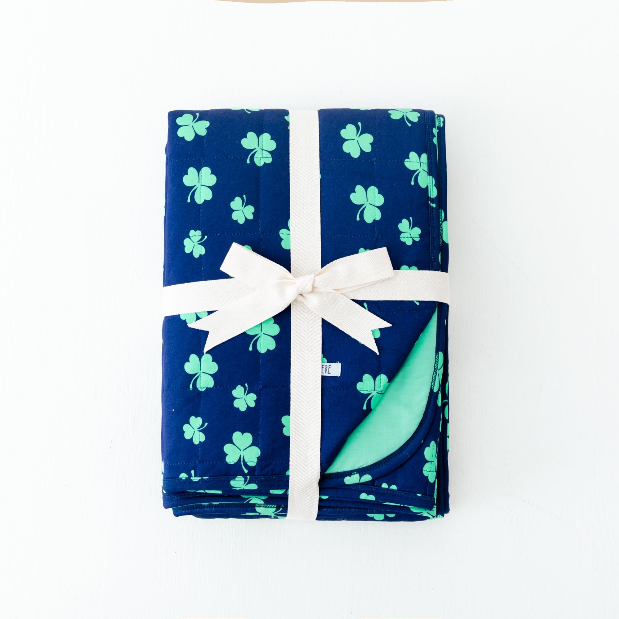 Dublin My Luck Quilted Bamboo Children's Blanket Dreamiere