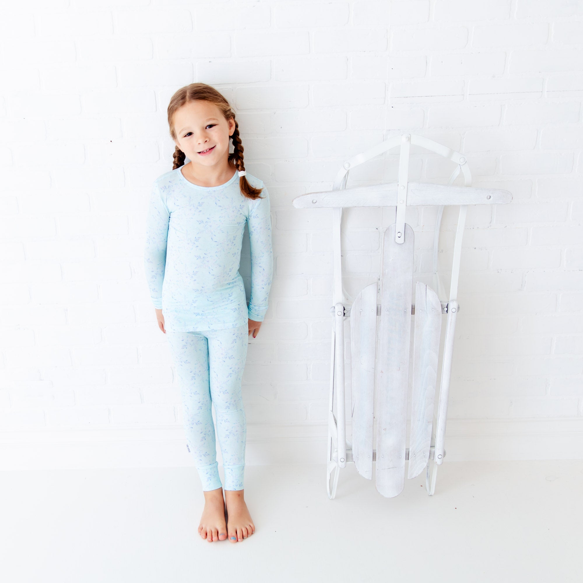 Say It Ain't Snow Bamboo Baby Pajama Sets for kids Dreamiere