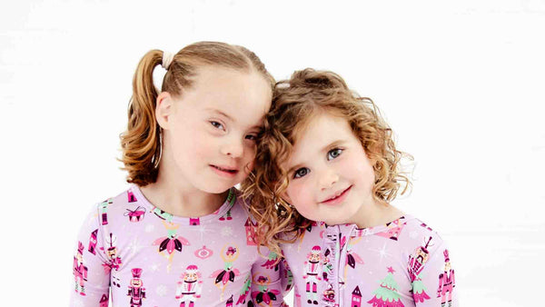 The Bamboo Two-Piece Pajama Set That Kids Can’t Wait to Wear. Nutcracker Pink 2-piece Bamboo Pajama Sets
