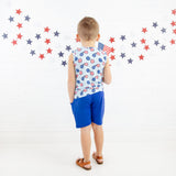 Oh Say Can You See Basic Tank And Short Set