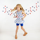 Oh Say Can You See Twirler Tank Top And Short Set