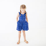Star Spangled Shorts Leggy Romper