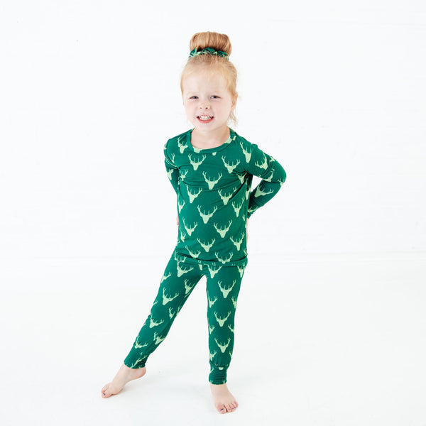 For Bucks Sake Two Piece Pajamas Set