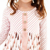 Blushing Fir You Long Sleeve Whimsy Dress - DROPPING SEPTEMBER 9TH