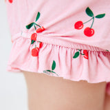 Mon Cherry Bubble Romper