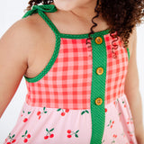 Mon Cherry Whimsy Dress and Shorts