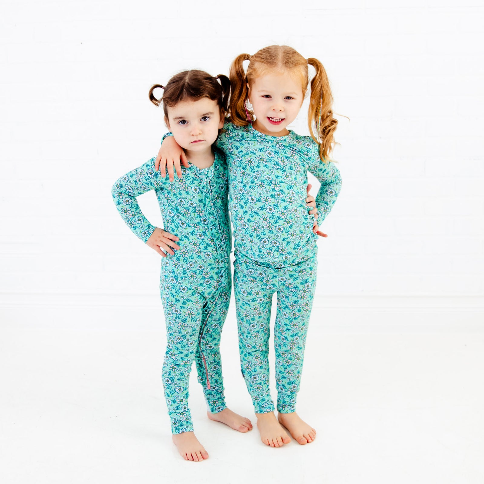 Driving Me Daisy Two-Piece Pajama Set | Dreamiere