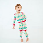 Isle Be Home For The Holidays Convertible Footie