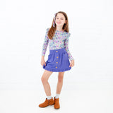 Flutter & Bloom Little Luxe Corduroy Skirt Set  - DROPPING AUGUST 12TH