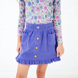 Flutter & Bloom Little Luxe Corduroy Skirt Set  - DROPPING AUGUST 12TH