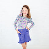 Flutter & Bloom Little Luxe Corduroy Skirt Set  - DROPPING AUGUST 12TH