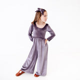 Frostberry Velour Leggy Romper - DROPPING SEPTEMBER 30TH