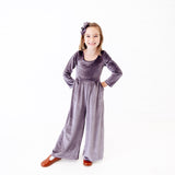 Frostberry Velour Leggy Romper - DROPPING SEPTEMBER 30TH