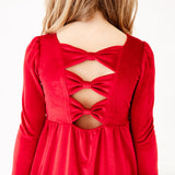 Garnet Ever After Velour Dress - DROPPING SEPTEMBER 30TH