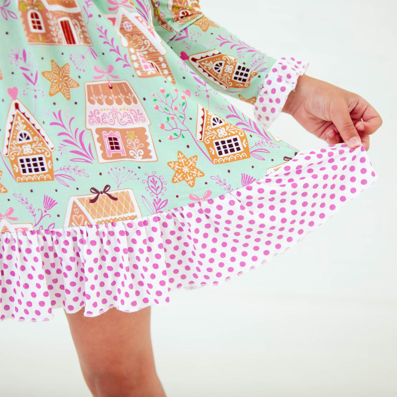 Baking Spirits Bright Bow Back Dress and Shorts Set