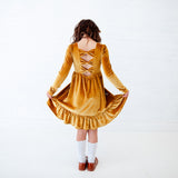 Heirloom Gold Ever After Velour Dress - DROPPING SEPTEMBER 30TH