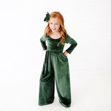 Juniper Velour Leggy Romper - DROPPING SEPTEMBER 30TH