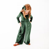 Juniper Velour Leggy Romper - DROPPING SEPTEMBER 30TH