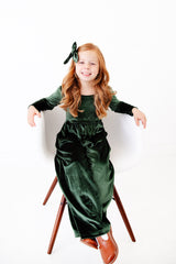 Juniper Velour Leggy Romper - DROPPING SEPTEMBER 30TH