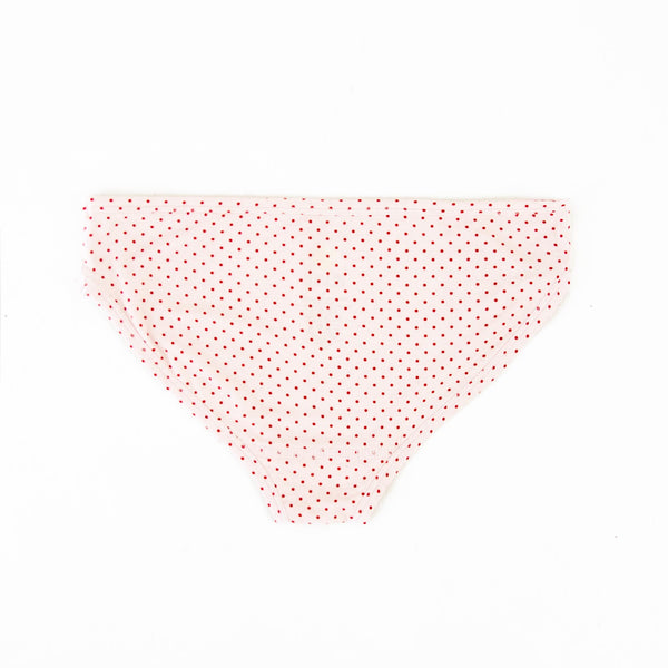 Golden Hour Polka Dot Women's Bikini Underwear