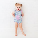 Cotton Candy Skies Bubble Romper