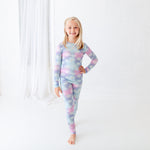 Cotton Candy Skies Two Piece Pajamas Set