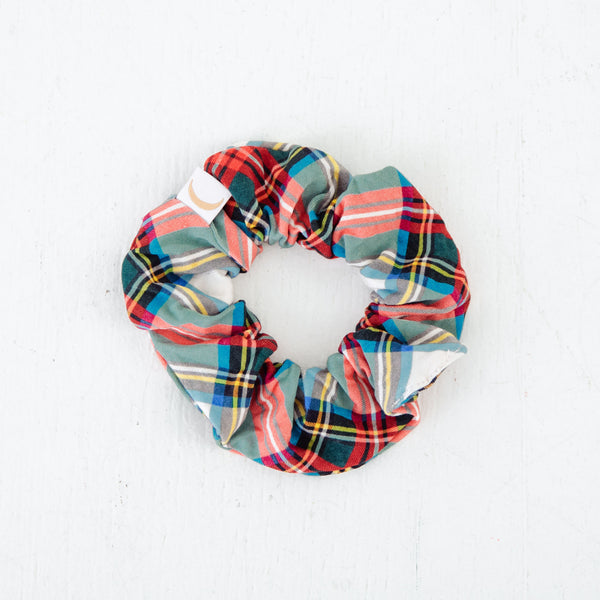 Prancer's Plaid Scrunchie