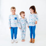 Bearly Skating By Pocket Tee And Jogger Set