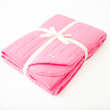 Cupcake Quilted Adult Bamboo Blanket - Three Layer EXTRA FILL