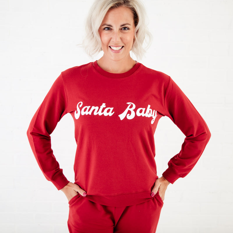 Santa Baby Jogger Set - Women's