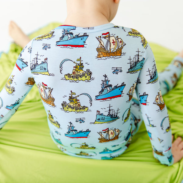 Oh Ship Two Piece Pajamas Set