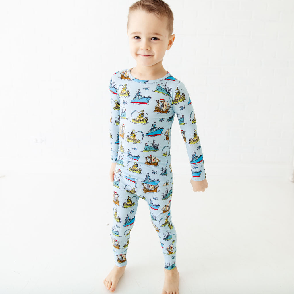 Oh Ship Bamboo Baby Pajama Sets for kids – Dreamiere