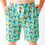 Get Your Bot To Bed Men's Sleep Shorts