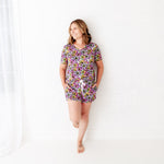 Lazy Days-ies Women's V-Neck and Shorts Set