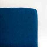 Anchor Blue Crib Sheet