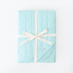 Oceanside Quilted Adult Bamboo Blanket - Three Layer