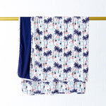 Sunset Sails Reversible Blanket