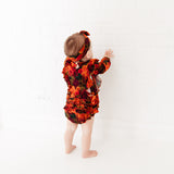 Fall-ing For You Long Sleeve Bubble Romper
