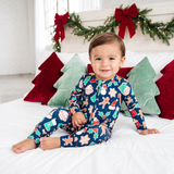 Baking Memories Convertible Footie - Navy
