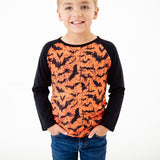 Long Sleeve Raglan Shirt Set: Halloween Duo