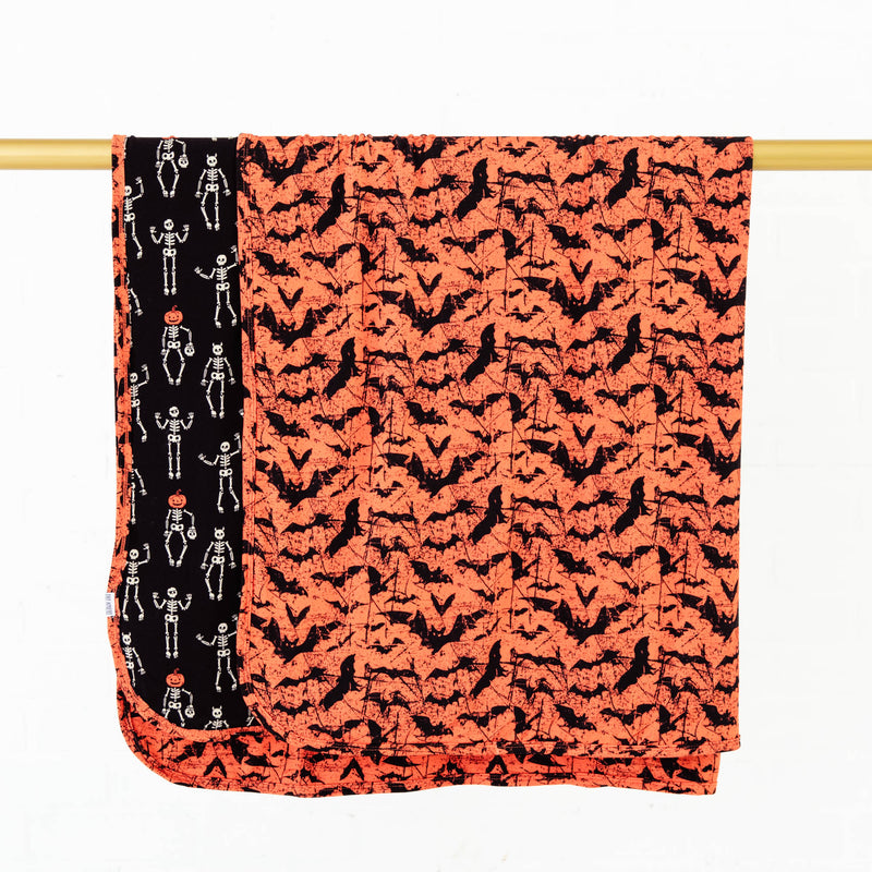 All Bats Are Off/Skeleton Crew Reversible Blanket