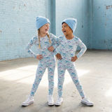 Bearly Skating By Two Piece Pajamas Set