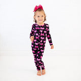 Bewitched Bows Ruffle Convertible Footie