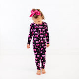 Bewitched Bows Ruffle Convertible Footie