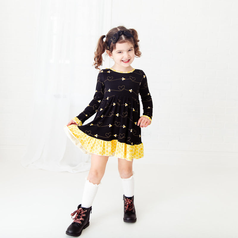 Bumble and Kind Bow Back Dress and Shorts Set