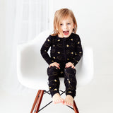 Bumble and Kind Convertible Footie - Black