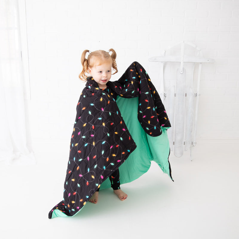 Shine Bright Quilted Children's Bamboo Blanket