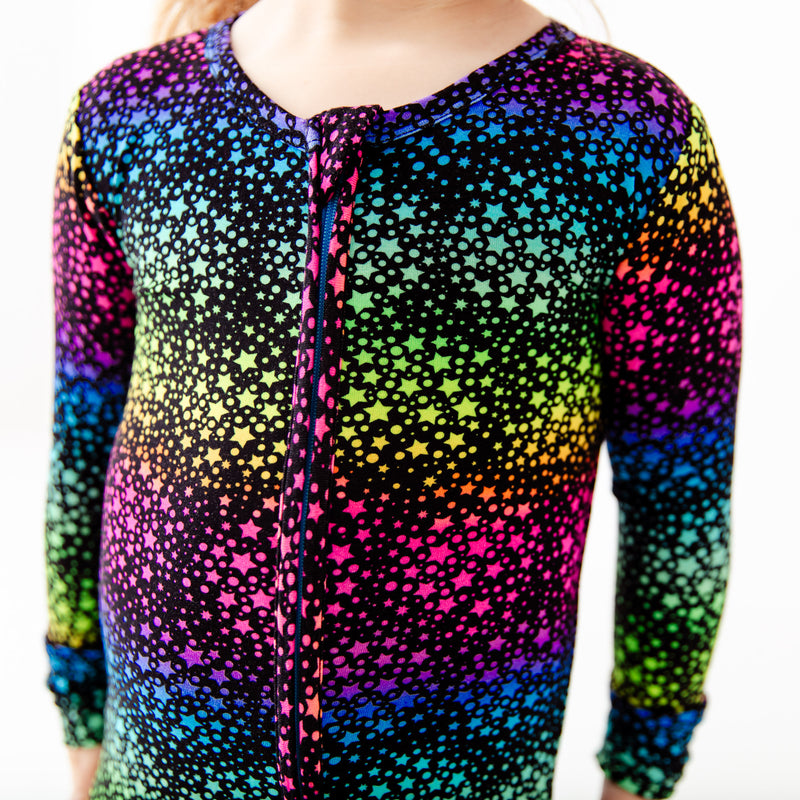 When Stars Kaleidoscope Convertible Footie