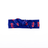 Hometown Heroes Topknot Headband - Navy