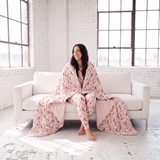 Blushing Fir You Quilted Adult Bamboo Blanket - Three Layer - DROPPING SEPTEMBER 9TH